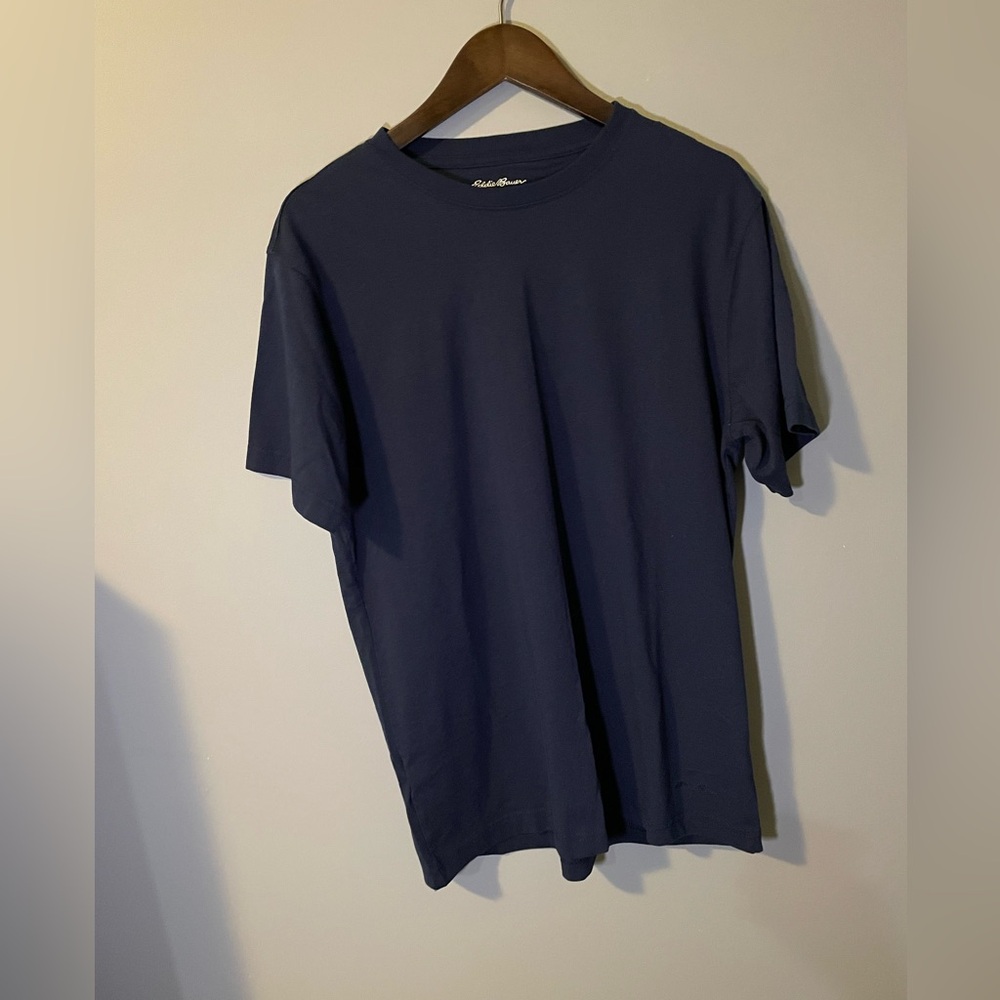 Eddie Bauer Navy Blue Tee Shirt